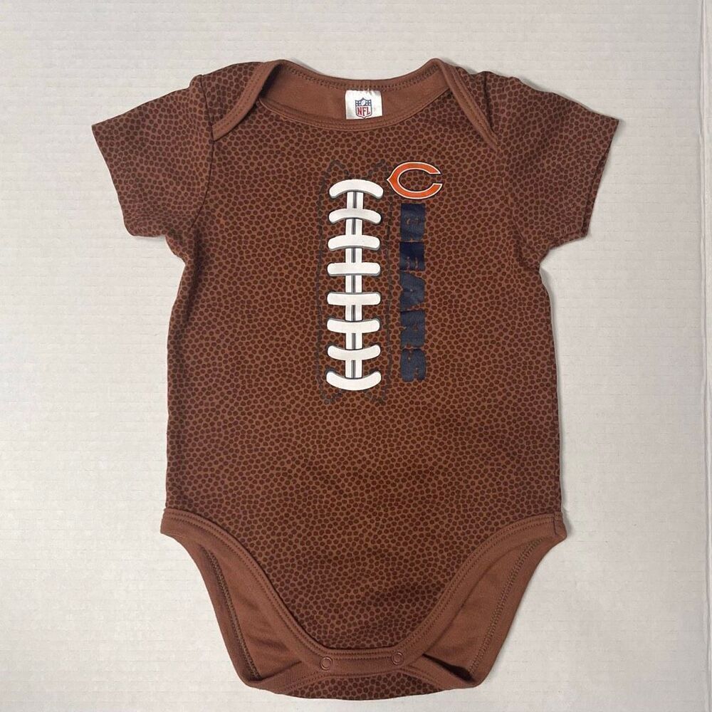Team Apparel Chicago Bears Bodysuit Boys Size 18 Months